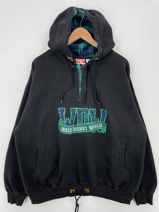 90’s DISNEY Size L-XL Vintage Hoodie Sweat-shirt / A7224