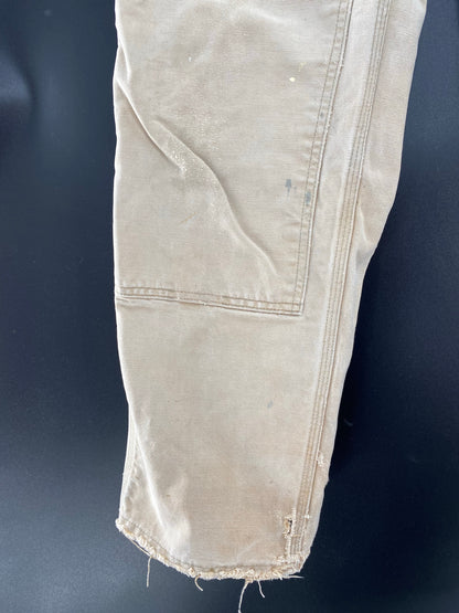 Vintage CARHARTT Size No tag (Approx. 31 x 29) Double Knee Duck Pants / K6520