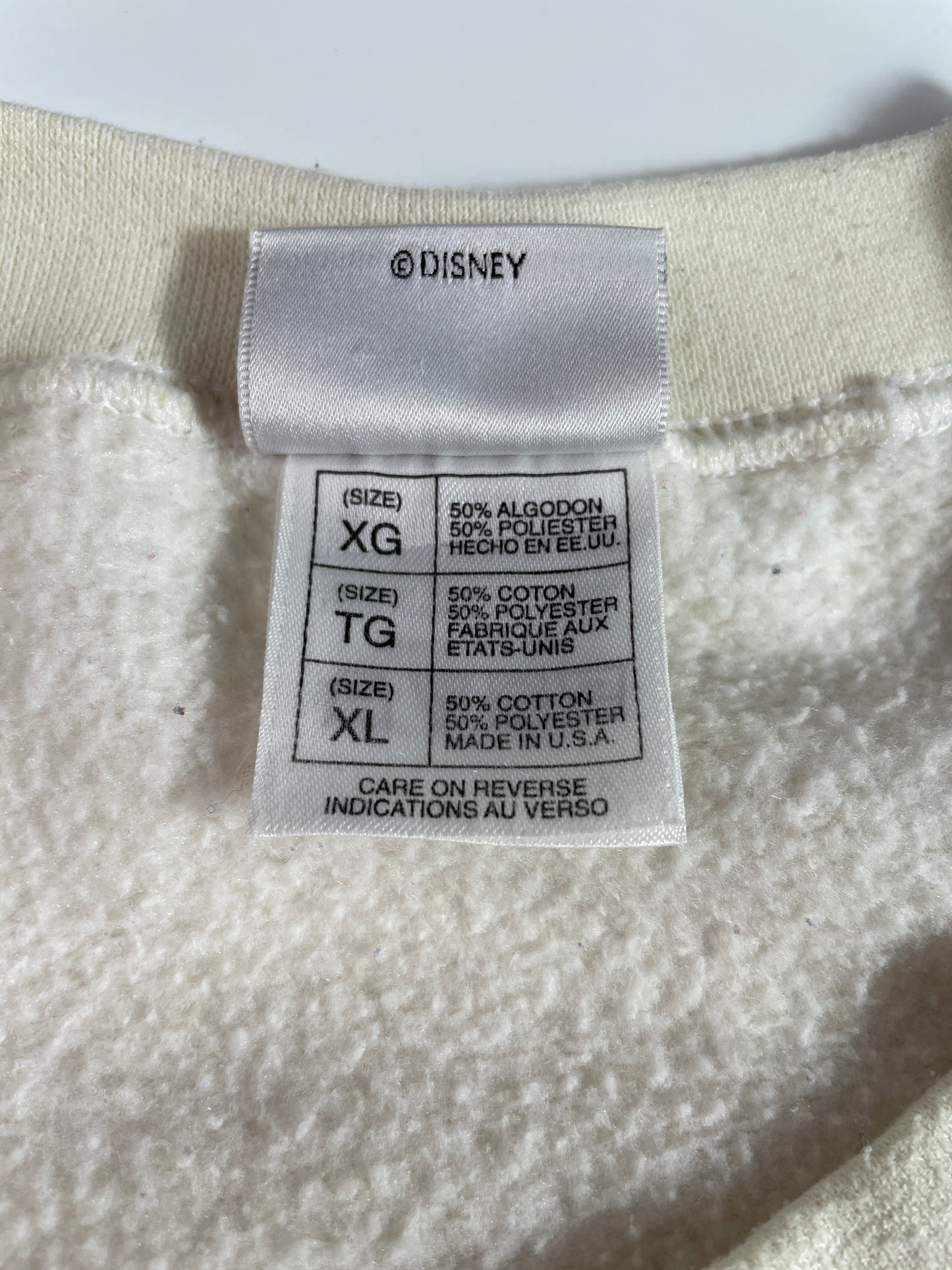 90's DISNEY MICKEY Made in USA Size XL Vintage Sweat-shirt / A3647