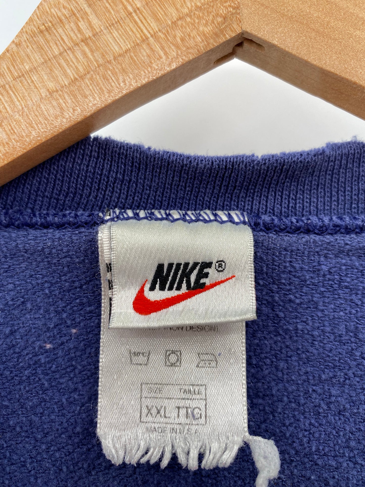90’s NIKE MICHIGAN TRACK Size XXL Vintage College Sweat shirt / K8350