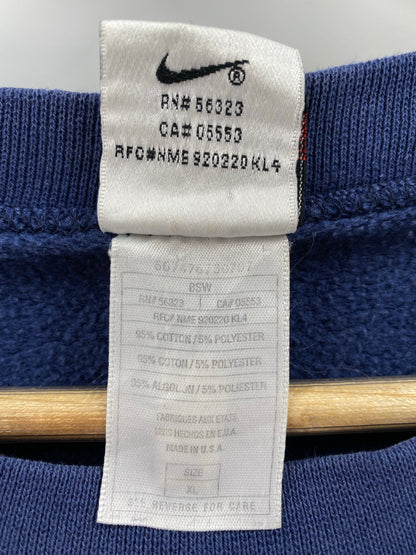 90’s NIKE UNIVERSITY OF MICHIGAN Made in USA Size XL Vintage College Sweat-shirt / K5959