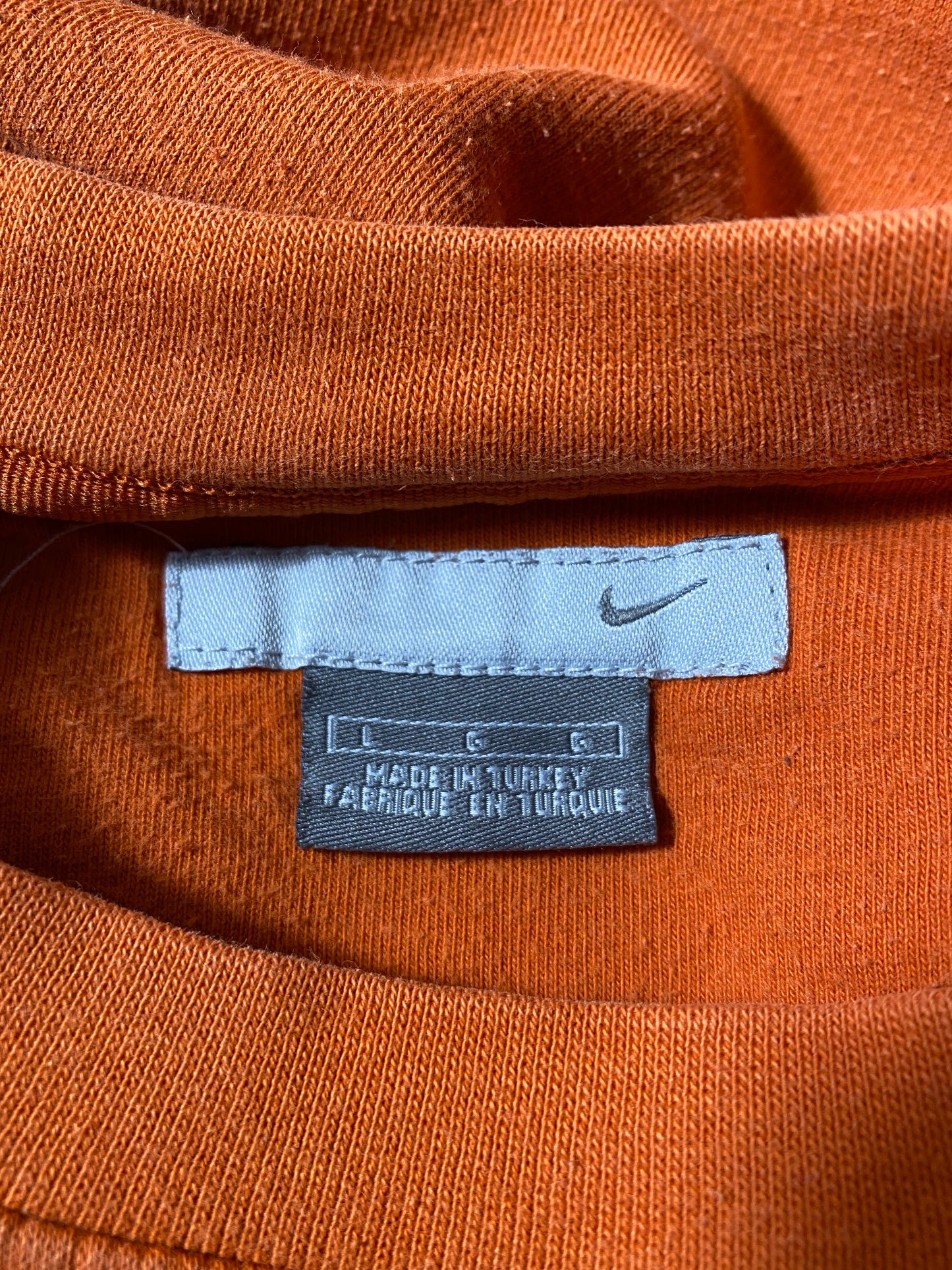 00' NIKE MINI SWOOSH Size L Vintage Sweat-shirt / K7171