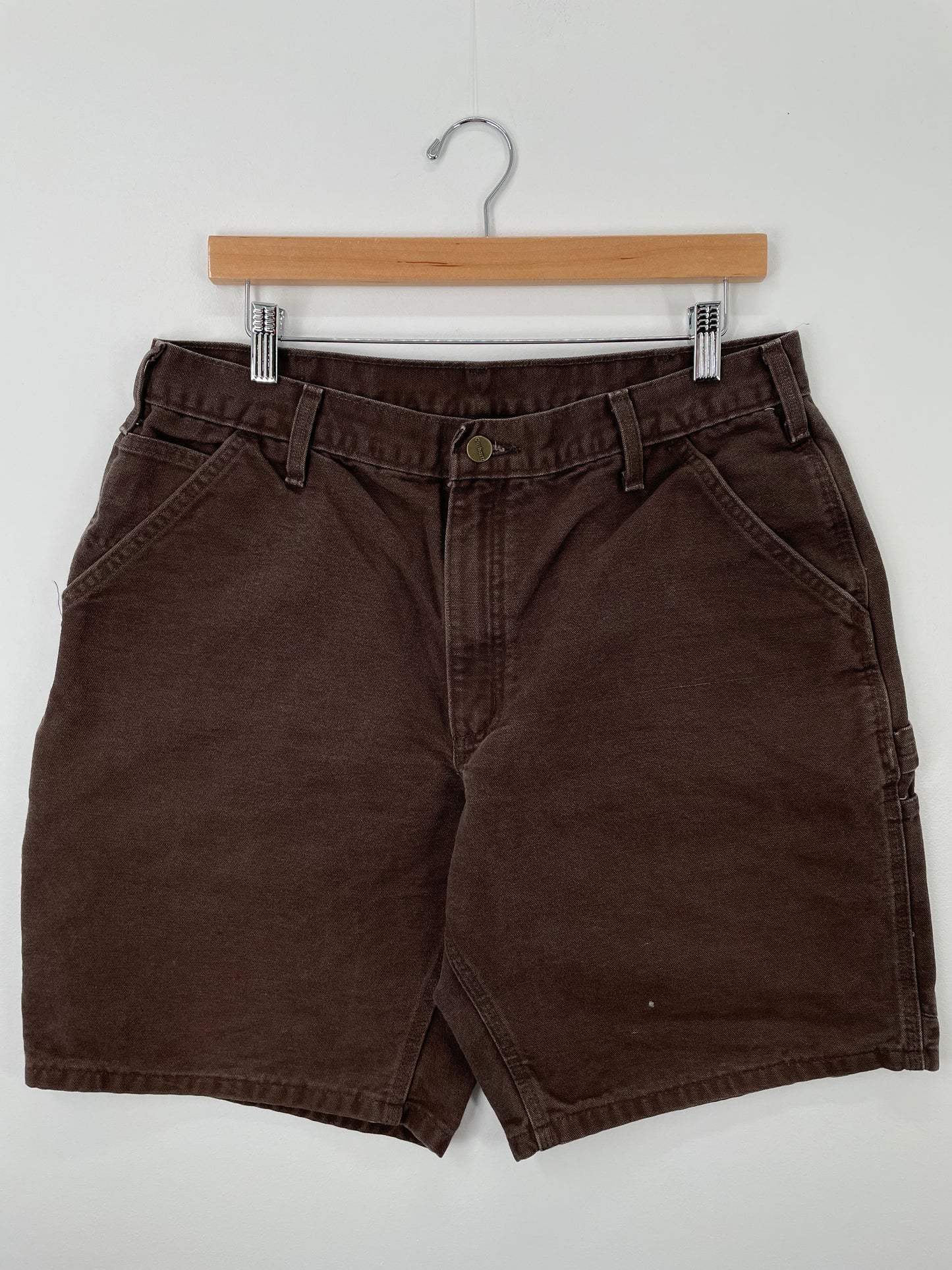 Vintage CARHARTT Size W34xL9 Duck Shorts / A1495