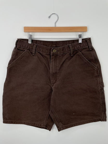 Vintage CARHARTT Size W34xL9 Duck Shorts / A1495