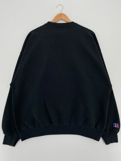 90's RUTGERS SCARLET KNIGHTS Made in USA Size XXL Vintage College Sweat-shirt / A2367