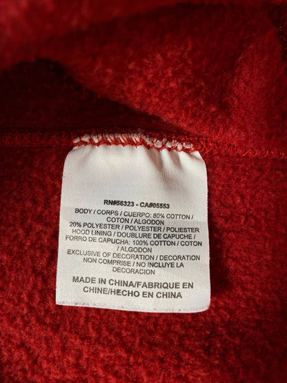 00' NIKE BOSTON RED SOX Size XXL Vintage MLB Hoodie Sweat shirt / K7649