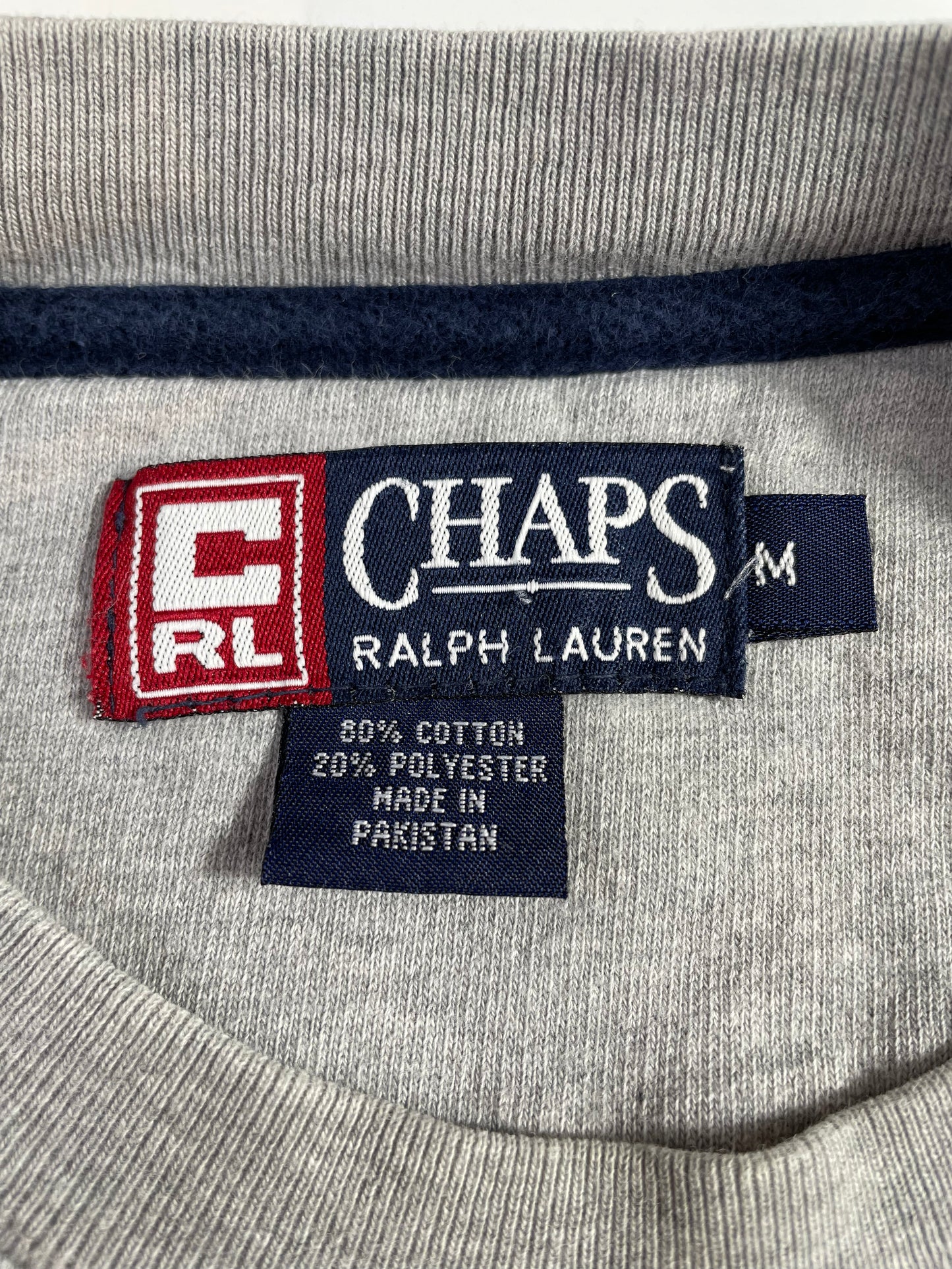 00' CHAPS RALPH LAUREN Size M Vintage Sweat-shirt / A407
