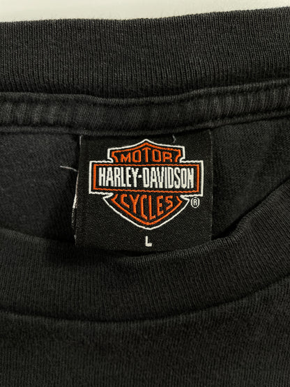 2002 HARLEY DAVIDSON Size L Vintage Long sleeve T-Shirt / E4880T