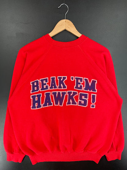 90's ATLANTA HAWKS Made in USA Size XL Vintage NBA Sweat-shirt / E4769S