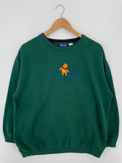 00' DISNEY WINNIE THE POOH Size XL Vintage Sweat-shirt / A7221