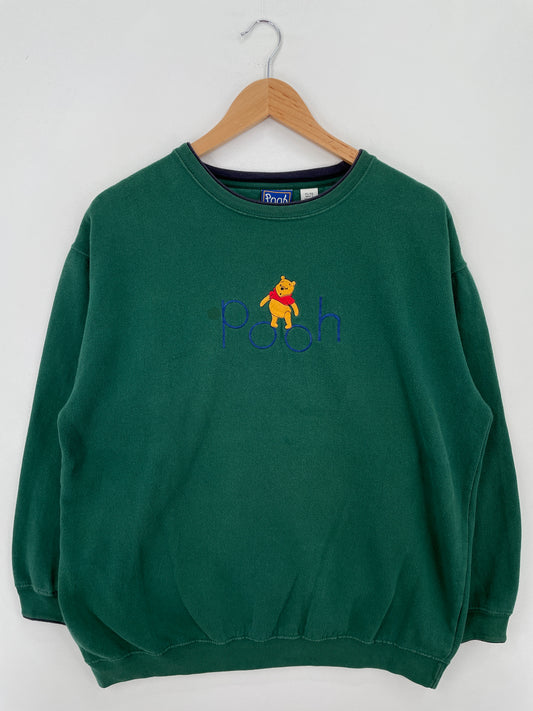 00' DISNEY WINNIE THE POOH Size XL Vintage Sweat-shirt / A7221