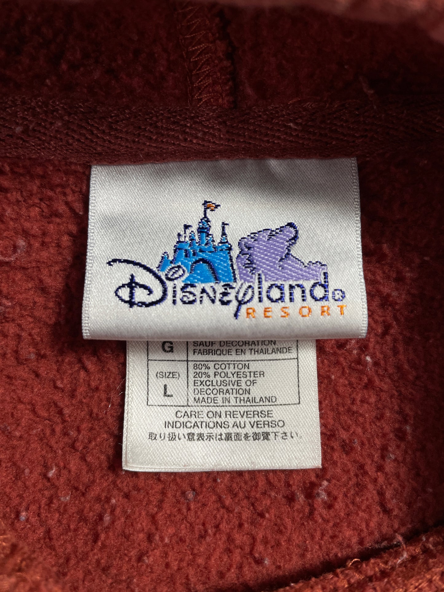 Vintage DISNEY GOOFY Size L Hoodie Sweat Shirt  / E4900S