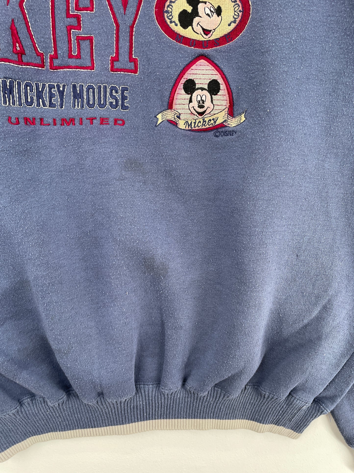 00' DISNEY MICKEY Size L Vintage Sweat-shirt / A4504