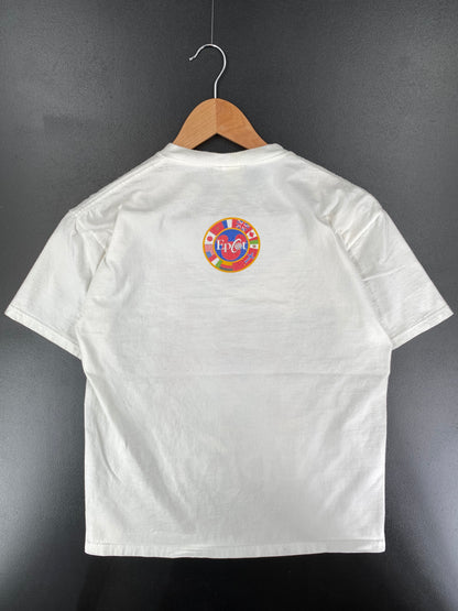 00' DISNEY EPCOT Made in USA Size S Vintage T-shirt / A859
