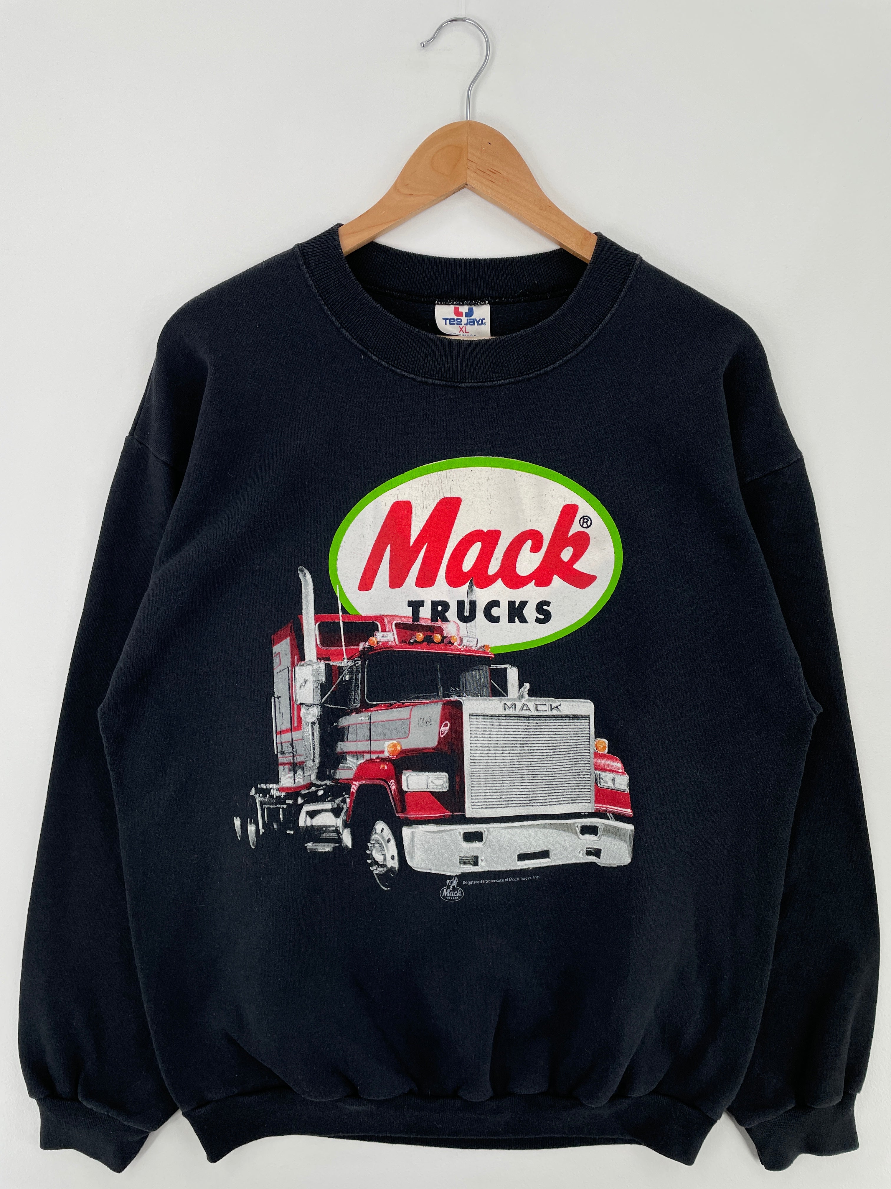 90s Mack®️ vintage sweat shirt ラグランスウェット-