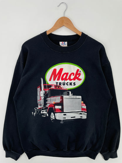 90's MACK TRUCKS Made in USA Size XL Vintage Sweat-shirt / E10