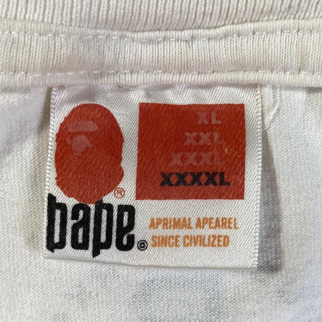 2008 BATHING APE Size XXXXL Vintage T-Shirt / A9942