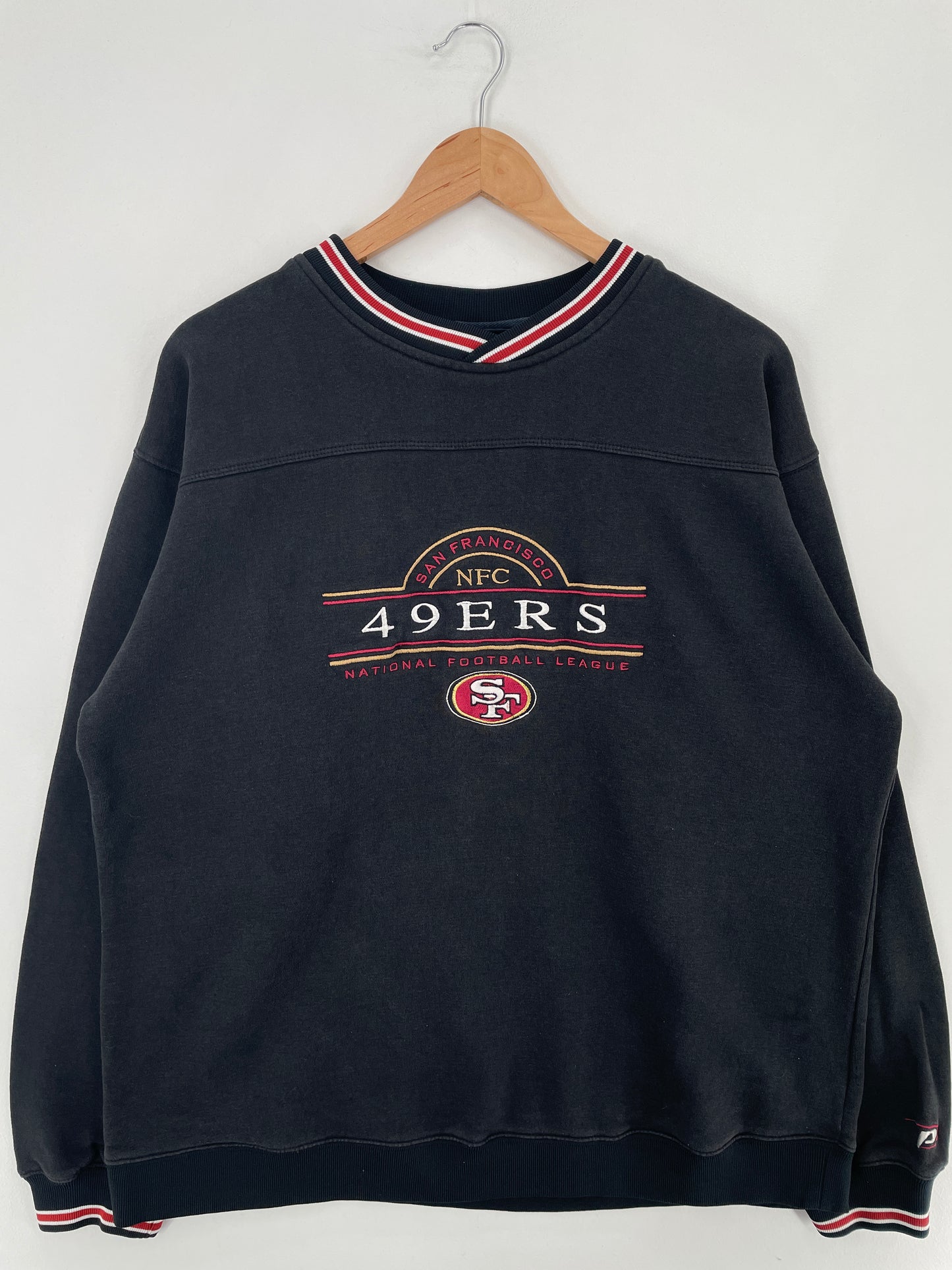 Vintage SAN FRANCISCO 49ERS Size XL Vintage NFL Sweat-shirt / E1799S