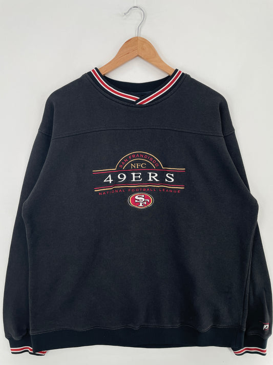 Vintage SAN FRANCISCO 49ERS Size XL Vintage NFL Sweat-shirt / E1799S
