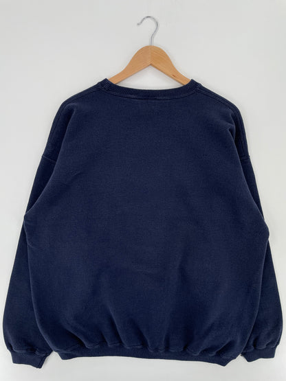 90's WEST VIRGINIA Made in USA Size XL Vintage College Sweat-shirt / A1998