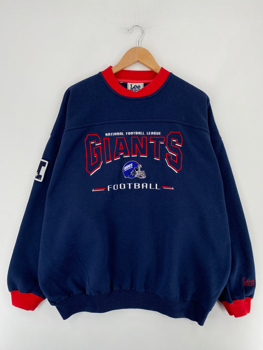 90’s NEW YORK GIANTS Size XXL Vintage NFL Sweat-shirt / E5520S