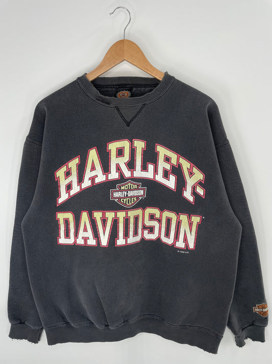1996 HARLEY DAVIDSON Size L Vintage Sweat-shirt / A91