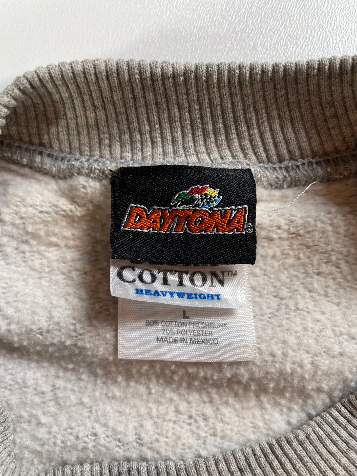 2004 NASCAR x DISNEY MICKEY GOOFY DONALD DUCK Size L Vintage Racing Sweat-shirt / A4257