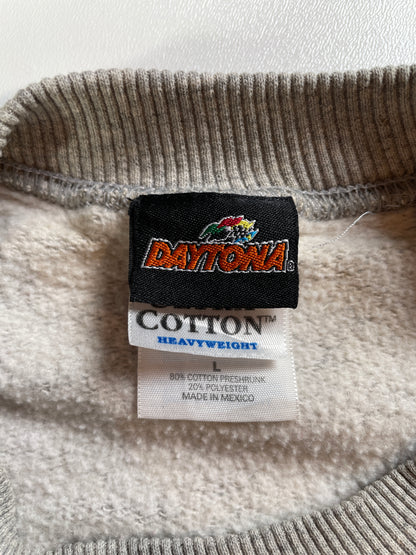 2004 NASCAR x DISNEY MICKEY GOOFY DONALD DUCK Size L Vintage Racing Sweat-shirt / A4257