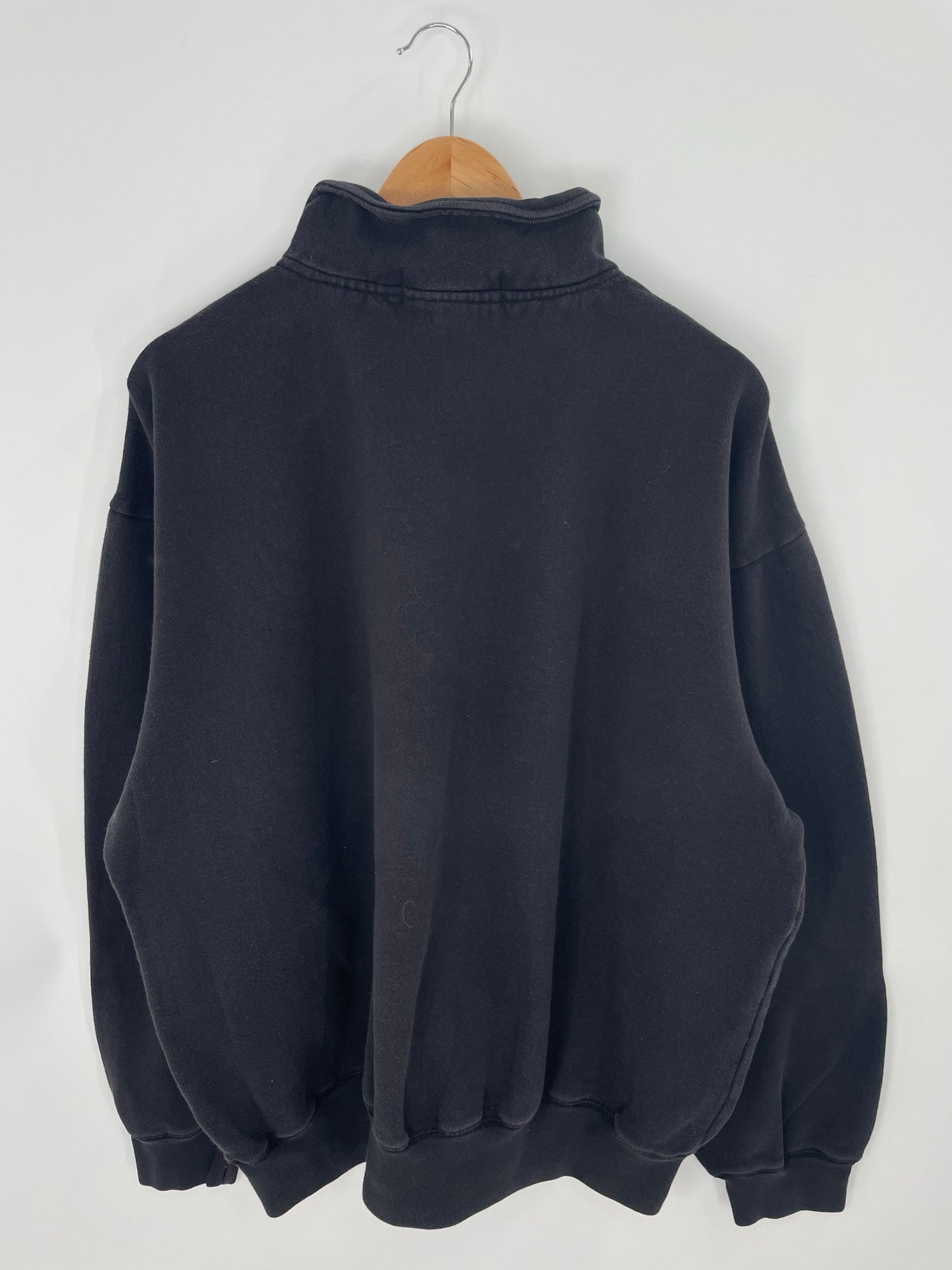90’s NAUICA Size XXL Vintage Half Zip Sweat-shirt / A7702