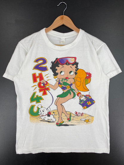 Vintage BETTY BOOP Size Approx.M T-Shirt / E2909T