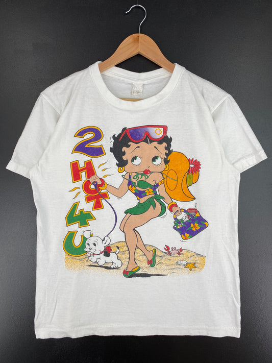 Vintage BETTY BOOP Size Approx.M T-Shirt / E2909T