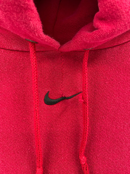 90’s NIKE CENTER SWOOSH Repaired Made in USA Size L Vintage Hoodie Sweat Shirts/ K5261