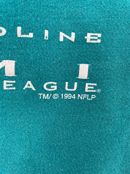 1994 MIAMI DOLPHINS Made in USA Size XL Vintage NFL Sweat-Shirt / A8830