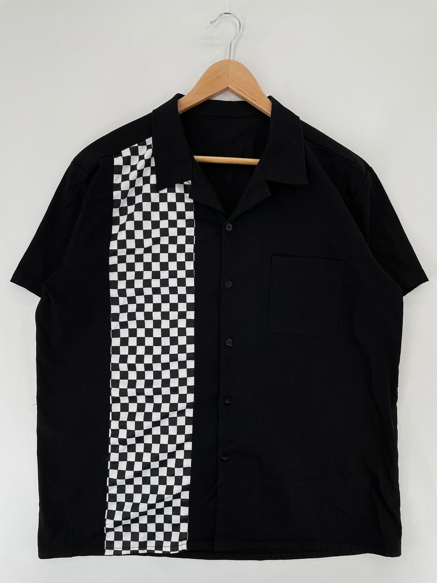 .90’s Bowling Shirt Size Approx.XL Vintage Button Down Shirt / E6752B