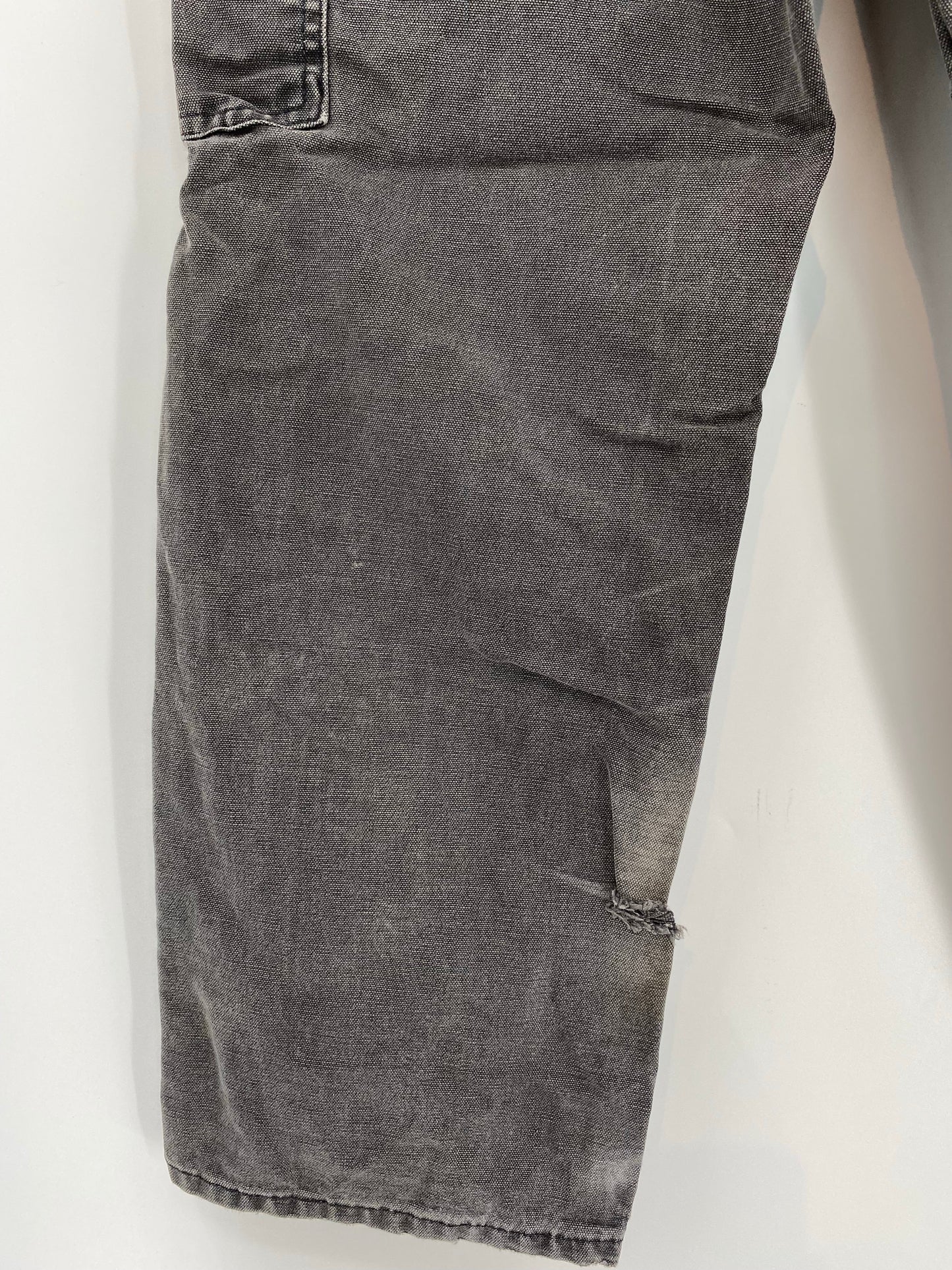 Vintage CARHARTT Size 34x30 Double Knee Duck Pants / K6521