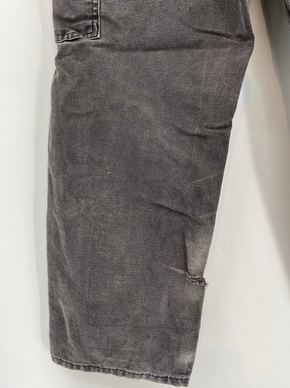 Vintage CARHARTT Size 34x30 Double Knee Duck Pants / K6521