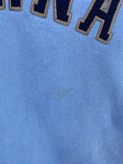 00' Jordan UNIVERSITY OF NORTH CAROLINA Size L Vintage College Hoodie Sweat-Shirts / A5349