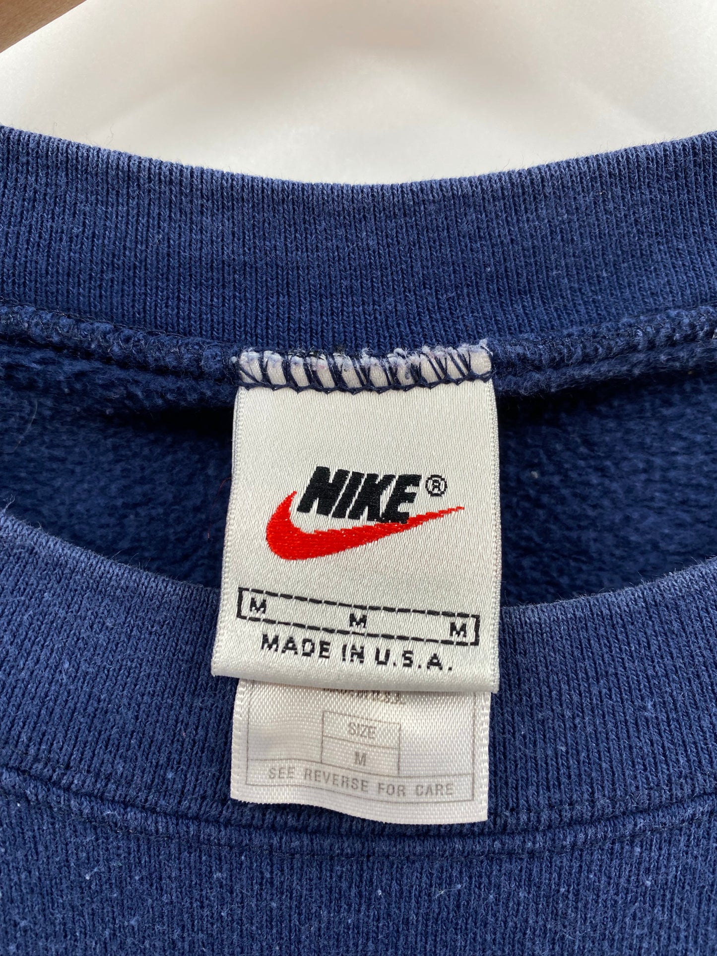 90’s NIKE Athletics Made in USA Size M Vintage Sweat-Shirt / K7044