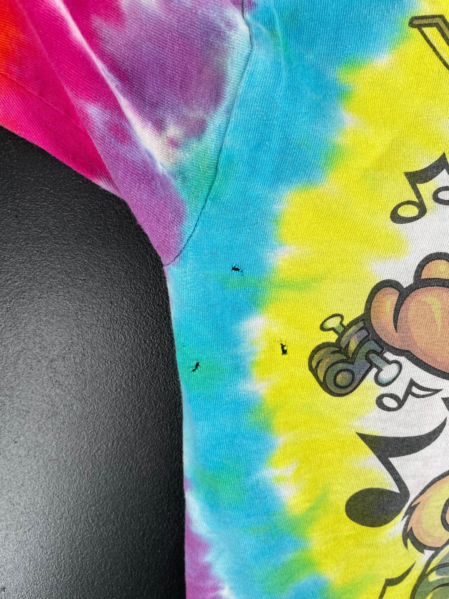 90's LIQUID BLUE x GRATEFUL DEAD Made in USA Size L Vintage Music T- Shirt / A1929