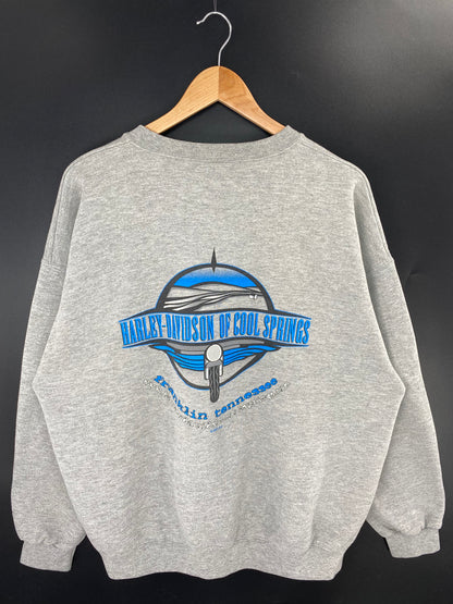 2001 HARLEY DAVIDSON Size XL Vintage Sweat-shirt / K9904