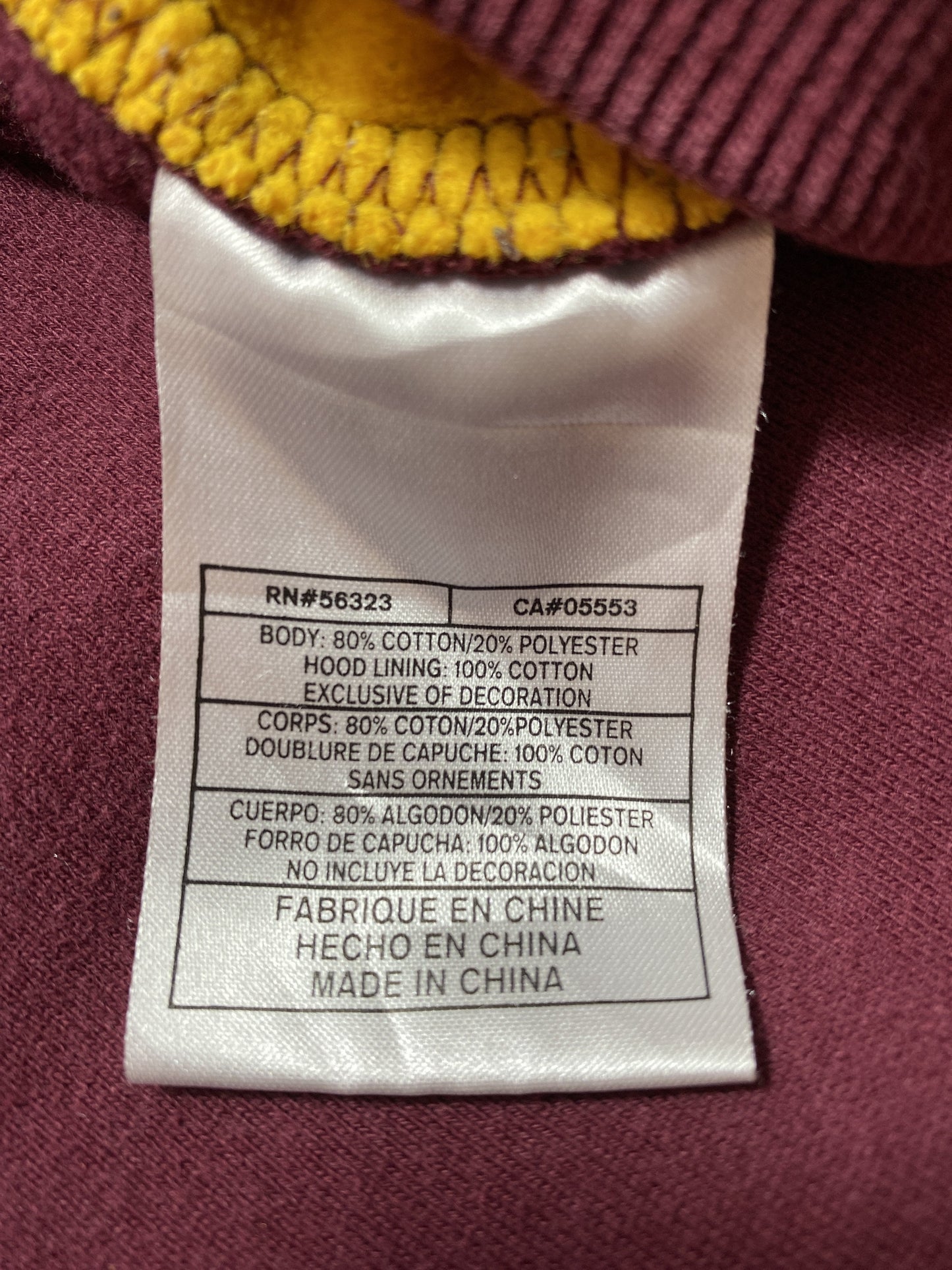 00’ NIKE x MINNESOTA Size XXL Vintage College Hoodie Sweat-shirt / A9801