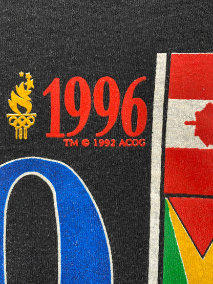 1992 ATLANTA OLYMPICS Size L Vintage T-Shirt / E1728T