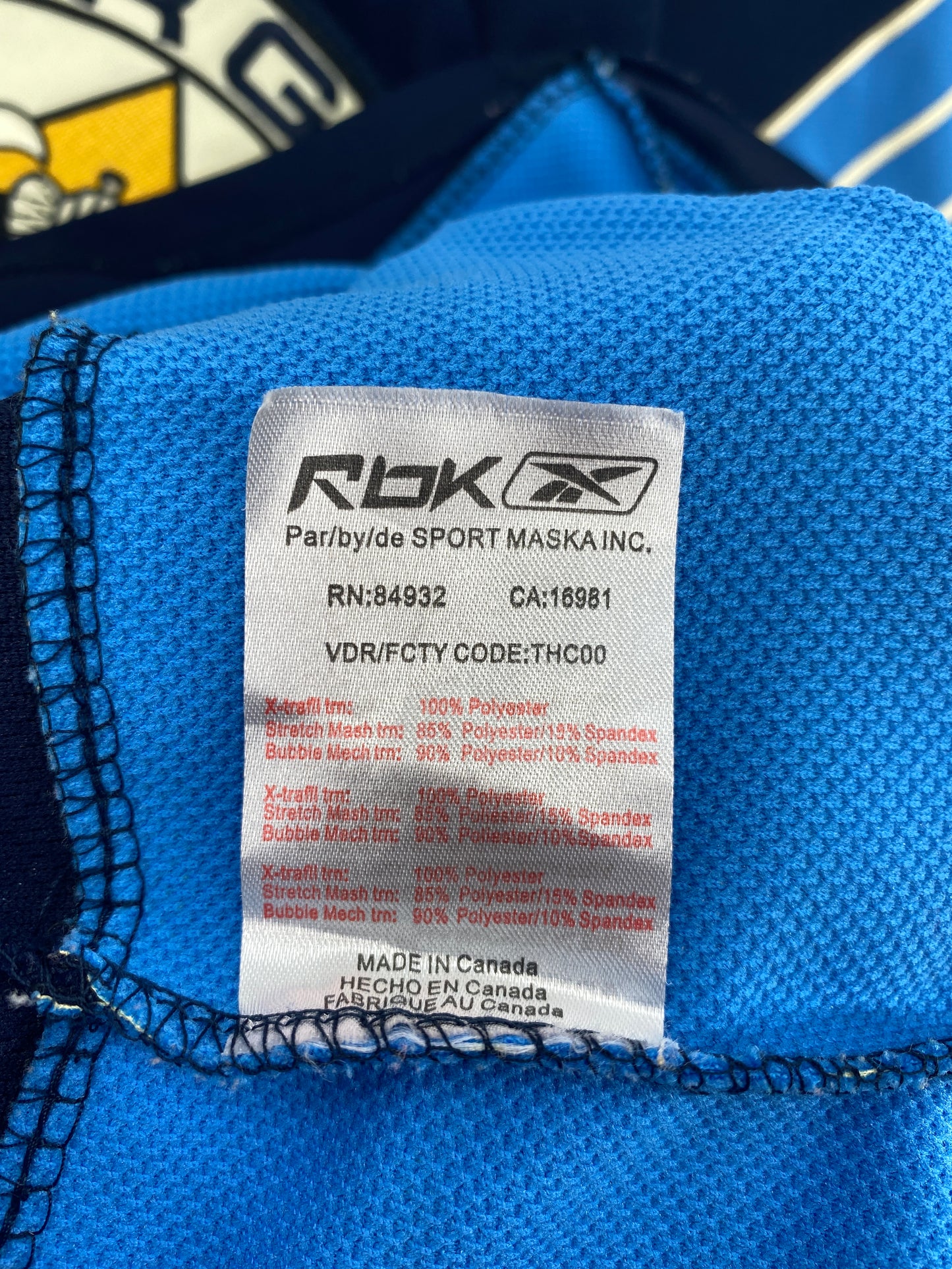 Vintage PITTSBURGH PENGUINS EVGENI MALKIN Approx. Size XXL Vintage NHL Hockey Game Shirt / A6149