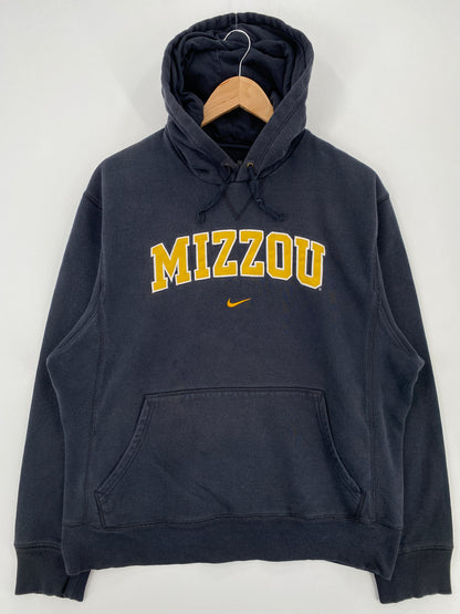 Vintage NIKE MISSOURI Size M Vintage College Hoodie Sweat-Shirt / A4565