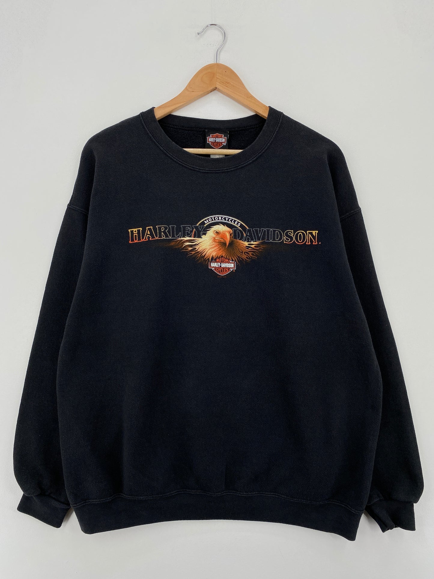 2001 HARLEY DAVIDSON Size L Vintage Sweat-Shirt / A7846