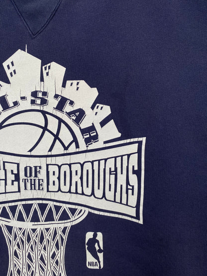 90's NIKE x Footlocker ALL-STAR BATTLE OF THE BOROUGHS Size XL Vintage NBA Sweat-shirt / A1379
