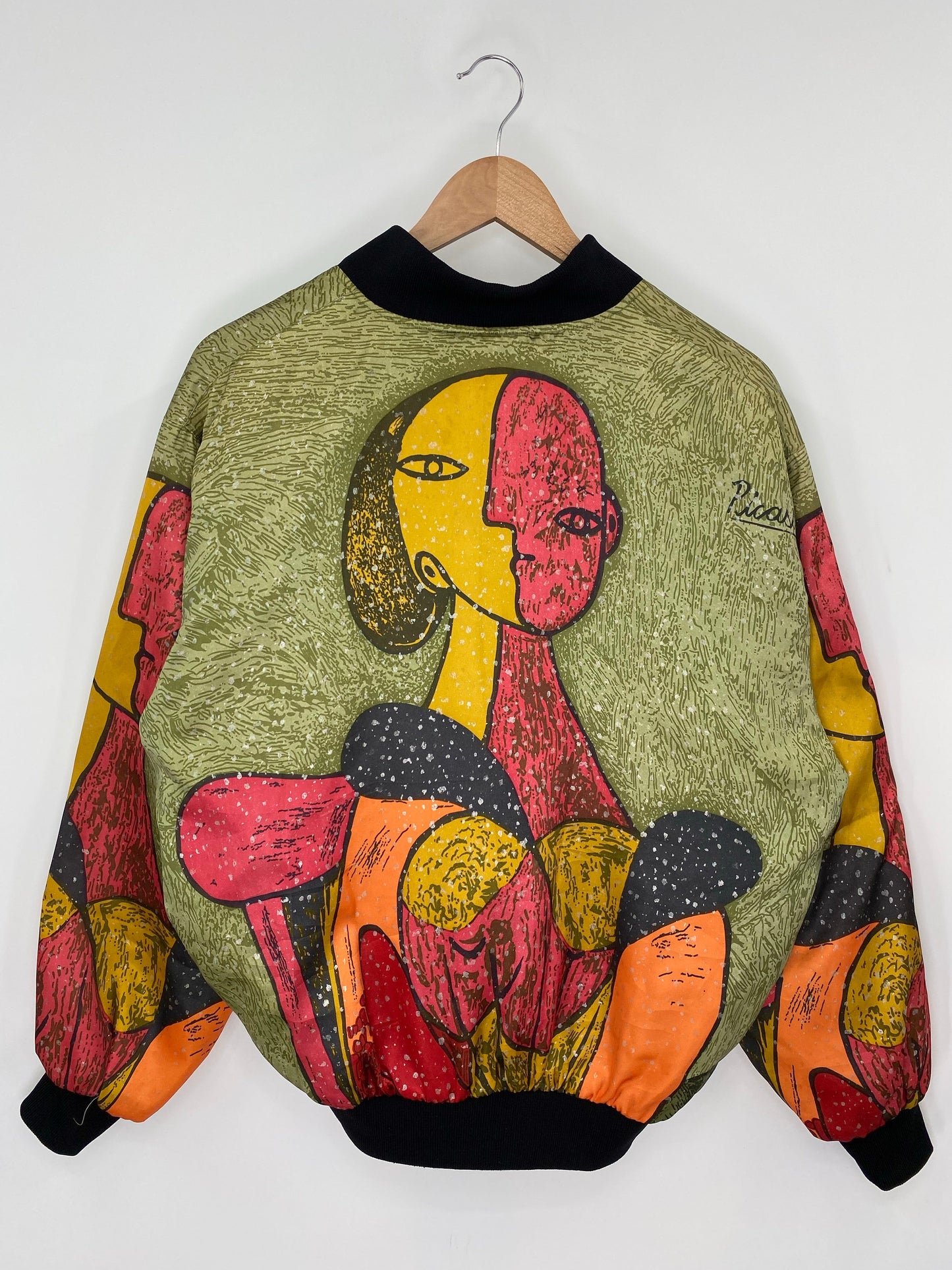 90's PICASSO Size No tag (Approx. L)  Vintage Padded Jacket / E162