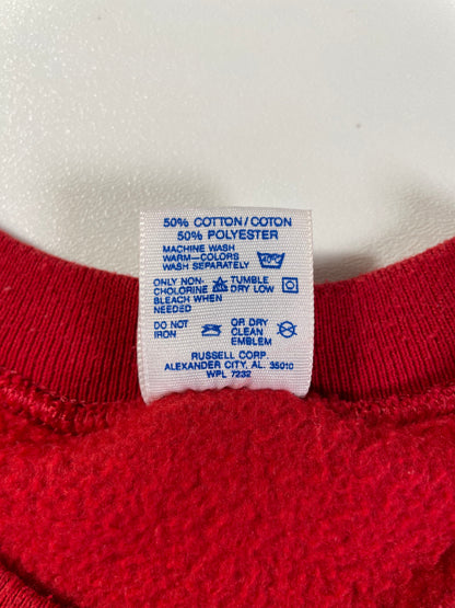 90’s WISCONSIN BADGERS ROSE BOWL Made in USA Size XL Vintage College Sweat-shirt / A483