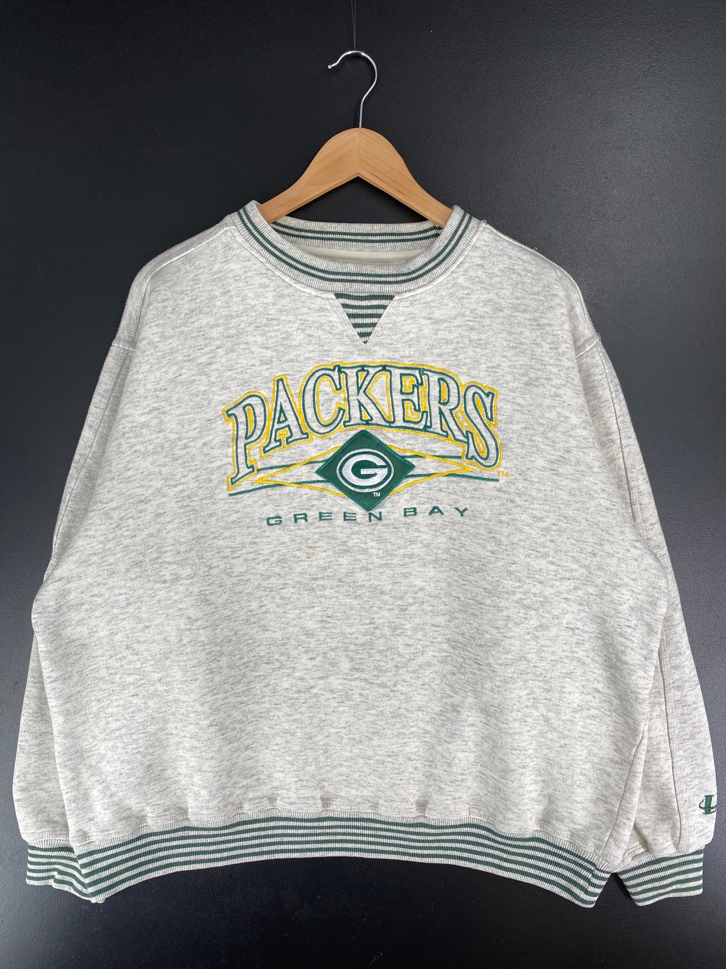 Vintage GREEN BAY PACKERS Size XL NFL Sweat-Shirt / E6637S