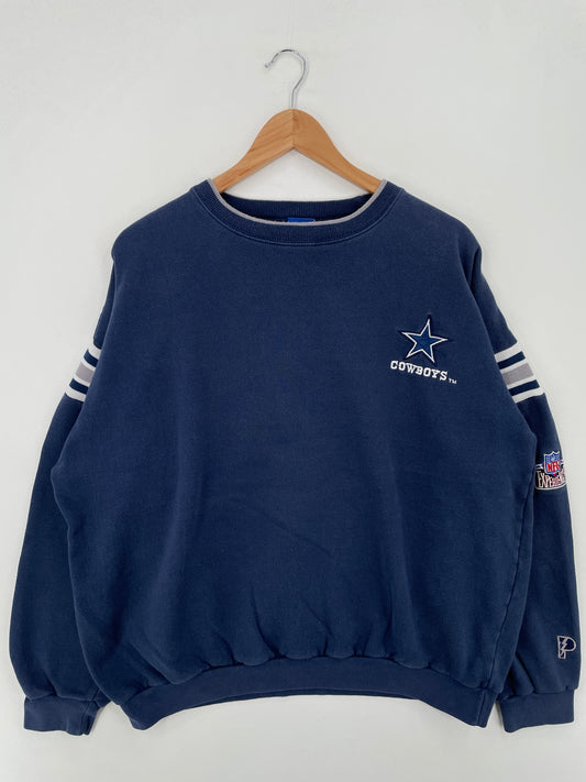 .90’s DALLAS COWBOYS Size XL NFL Sweat-Shirt / A7730